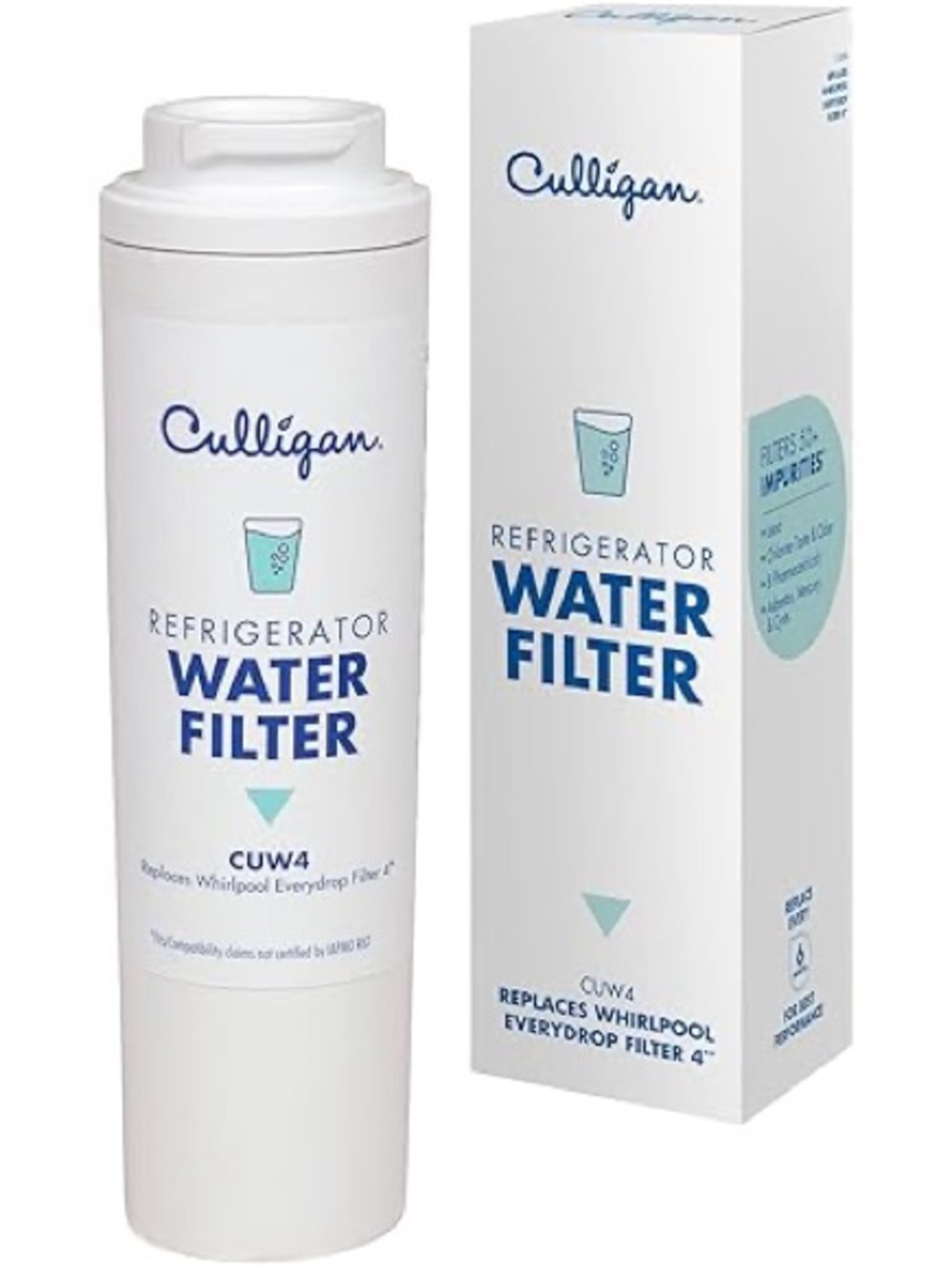 Culligan Refrigerator Water Filter CUW4 for Whirlpool –